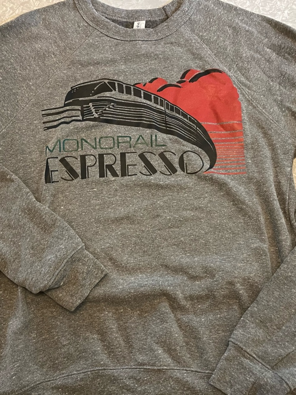 Bella Canvas Heather Gray Pullover - Gray